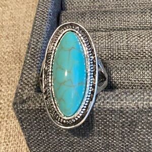 Turquoise Oval Ring
